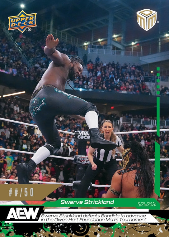 Swerve Strickland – Swerve Strickland Defeats Bandido to Advance in the Owen Hart Foundation Men’s Tournament