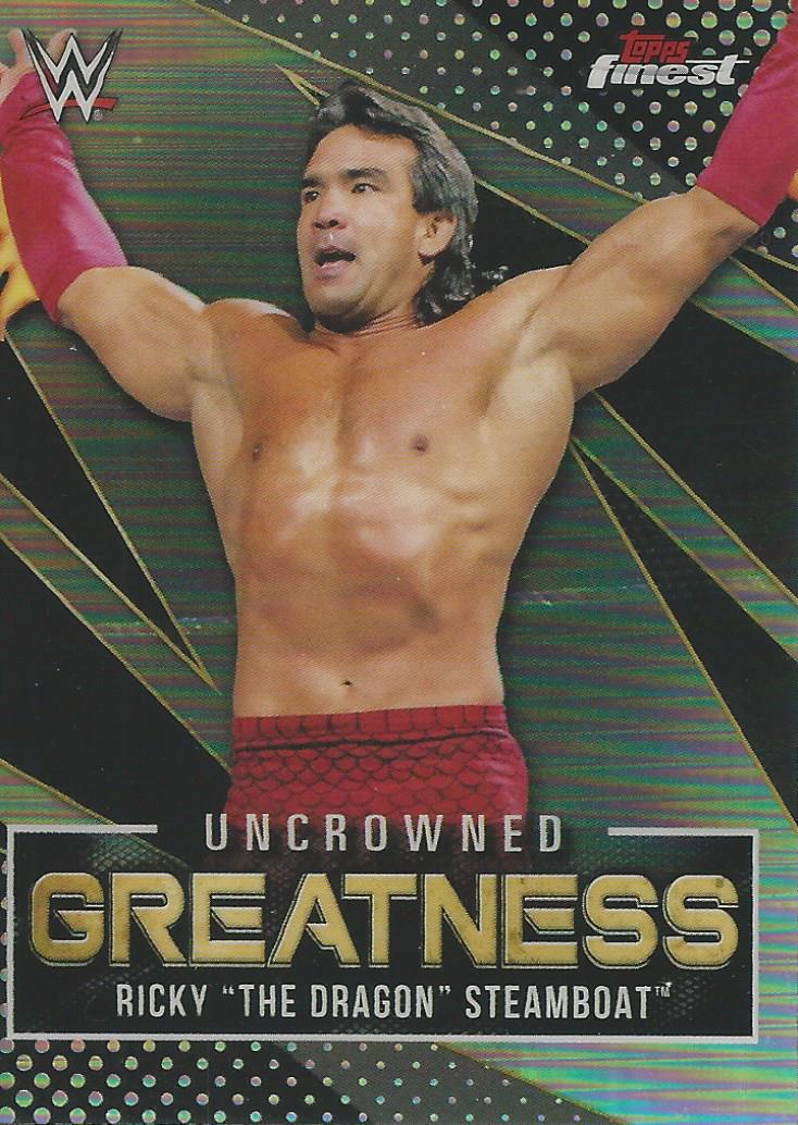 WWE Topps Finest 2021 Ricky Steamboat UG-13 trading card PW Catalog