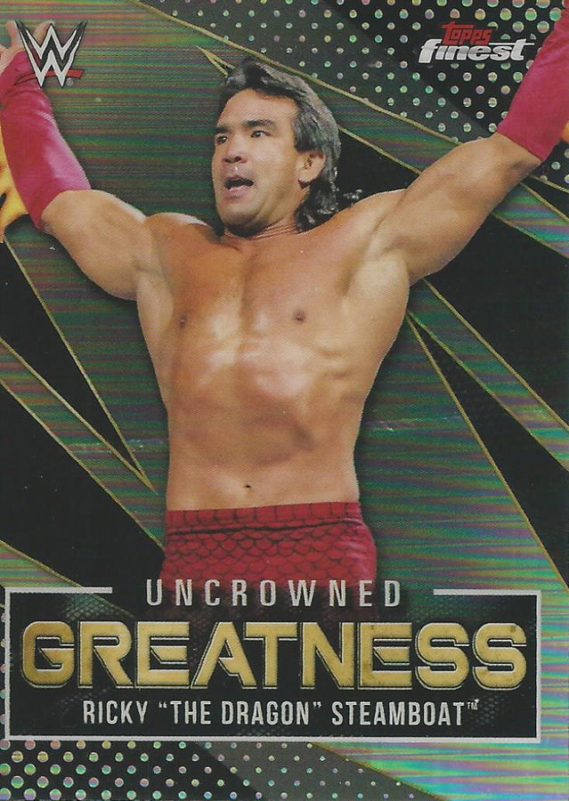 WWE Topps Finest 2021 Ricky Steamboat UG-13 trading card PW Catalog