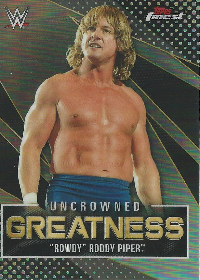 WWE Topps Finest 2021 Roddy Piper UG-16 trading card PW Catalog