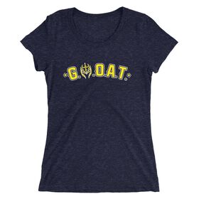 Rey Mysterio "G.M.O.A.T." Women's Tri-Blend T-Shirt T-Shirt PW Catalog