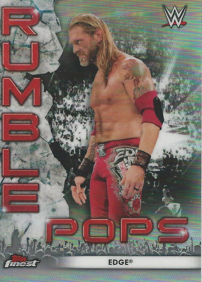 WWE Topps Finest 2021 Edge RP-10 trading card PW Catalog