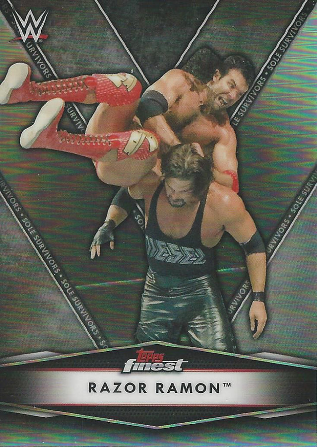 WWE Topps Finest 2021 Razor Ramon SS-3 trading card PW Catalog