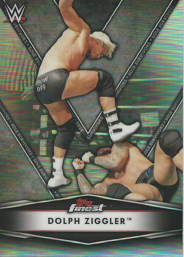 WWE Topps Finest 2021 Dolph Ziggler SS-6 trading card PW Catalog