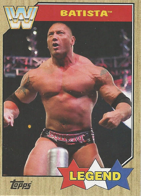 WWE Topps Heritage 2017 Batista #70