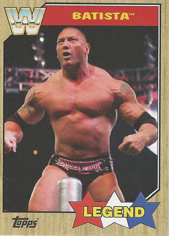 WWE Topps Heritage 2017 Batista #70