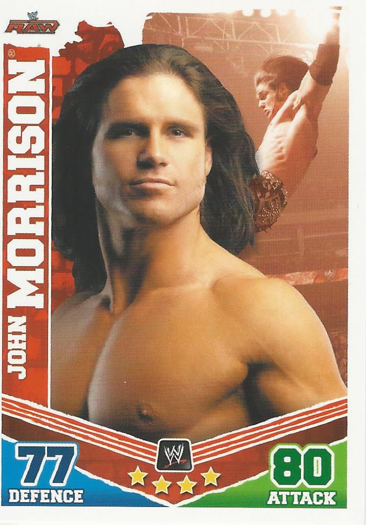 WWE Topps Slam Attax Mayhem 2010 John Morrison #70