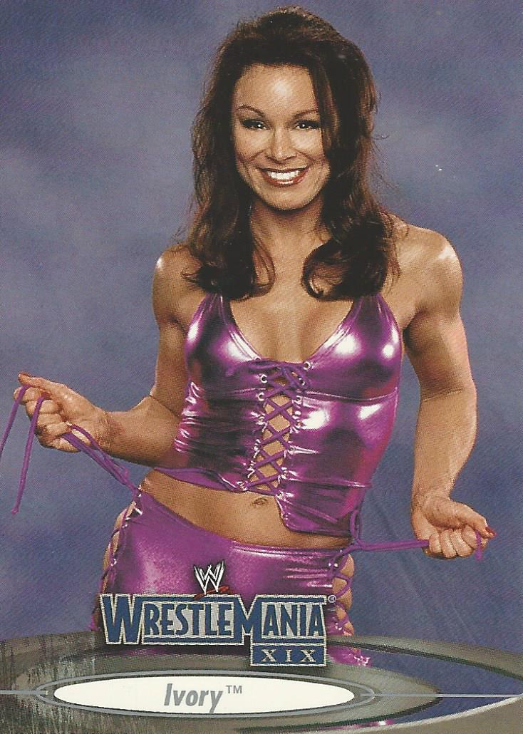 WWE Fleer Wrestlemania XIX 2003 Ivory #70