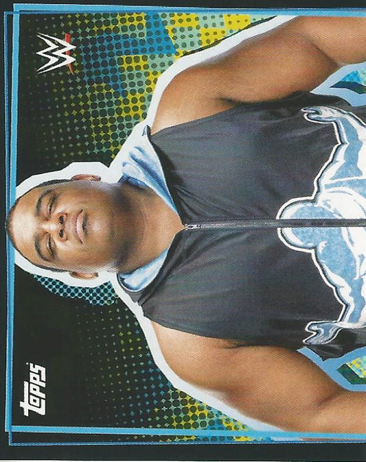 WWE Topps Road to Wrestlemania Stickers 2021 Keith Lee #70