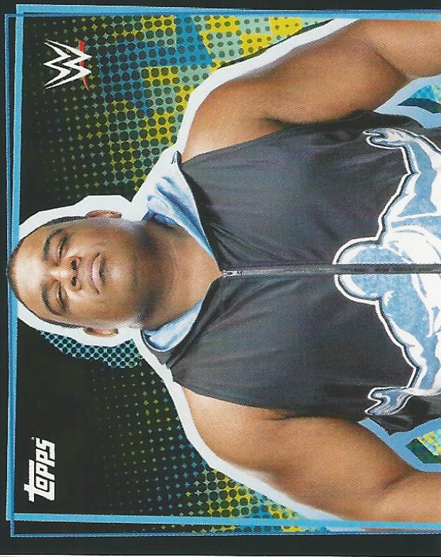 WWE Topps Road to Wrestlemania Stickers 2021 Keith Lee #70
