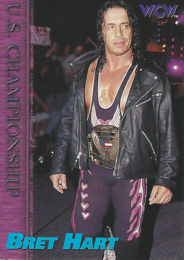 WCW/NWO Topps 1998 Bret Hitman Hart #70