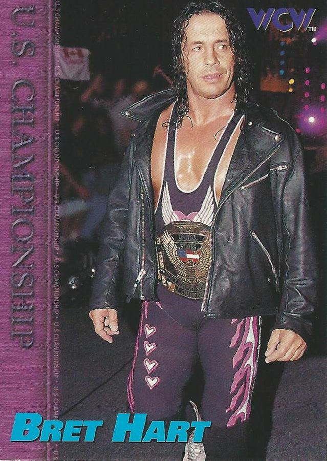 WCW/NWO Topps 1998 Bret Hitman Hart #70