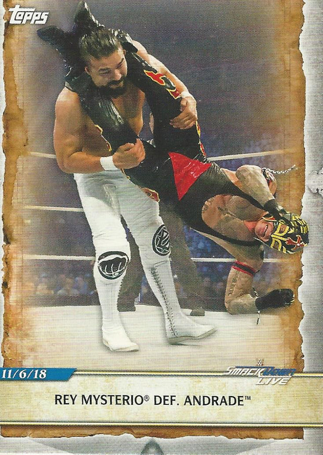 WWE Topps Road to Wrestlemania 2020 Rey Mysterio #70