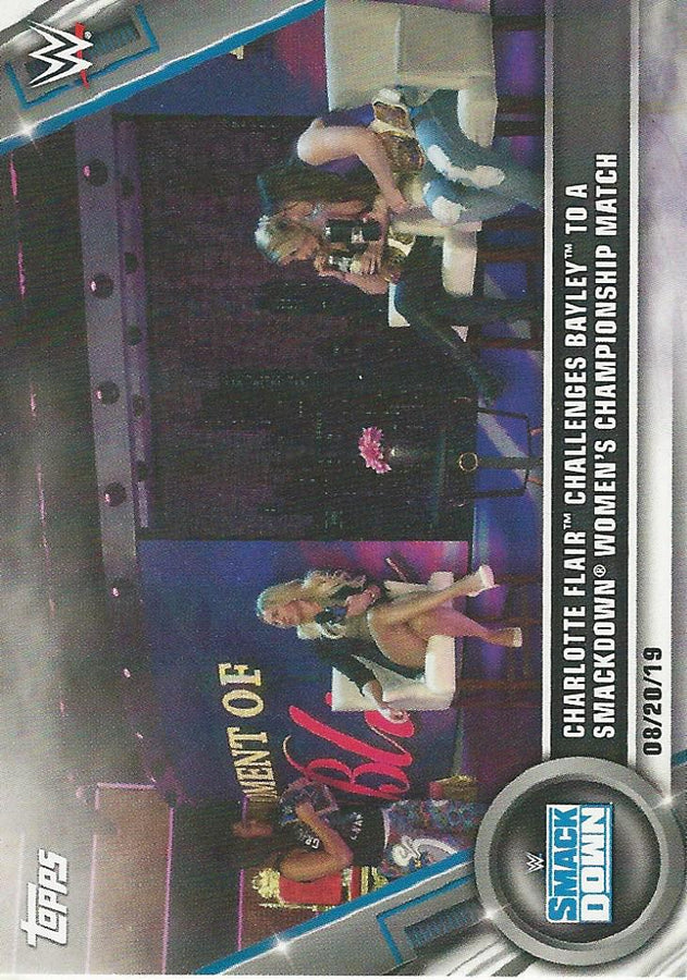 WWE Topps Women Division 2020 Charlotte Flair #70