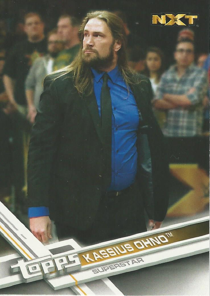 WWE Topps Then Now Forever 2017 Kassius Ohno #171