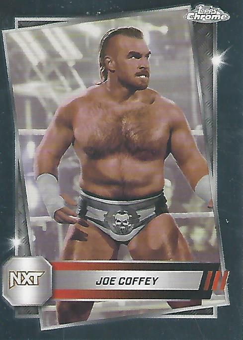 WWE Topps Chrome 2025 Trading Cards Joe Coffey No.70 PW Catalog