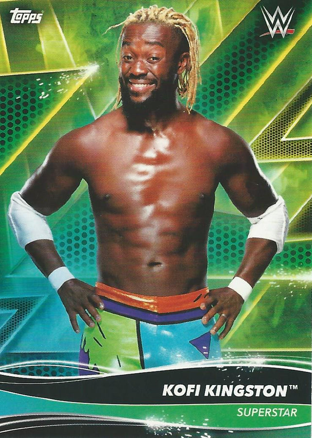 Topps WWE Superstars 2021 Kofi Kingston #70