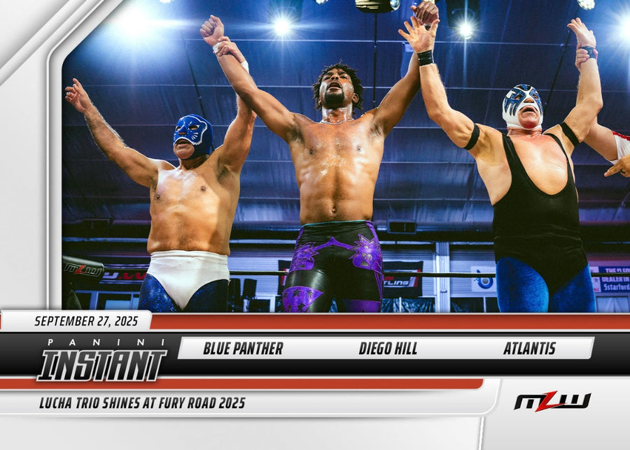 Blue Panther / Diego Hill / Atlantis – Lucha Trio Shines at Fury Road 2025