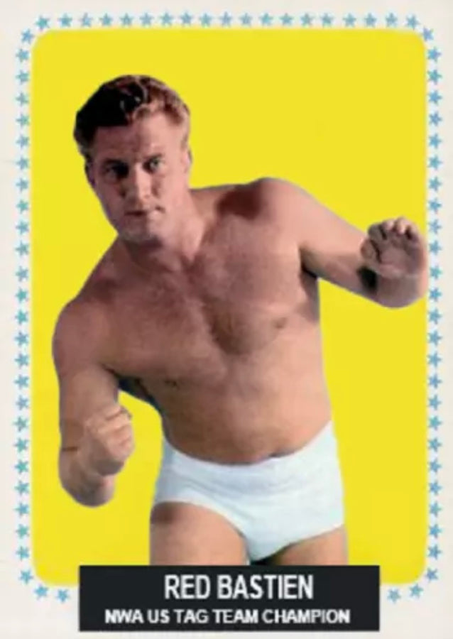 Red Bastien trading card PW Catalog