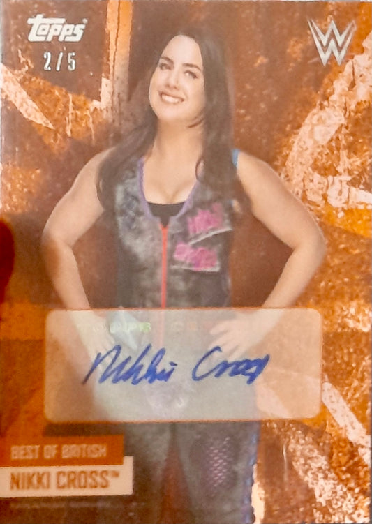 Nikki Cross trading card PW Catalog