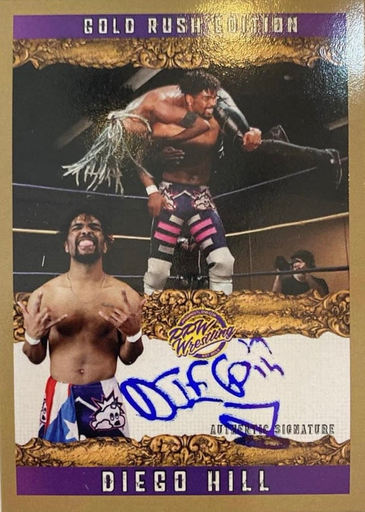 Diego Hill trading card PW Catalog