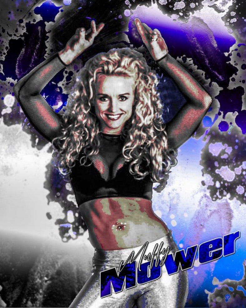 Muffy Mower trading card PW Catalog