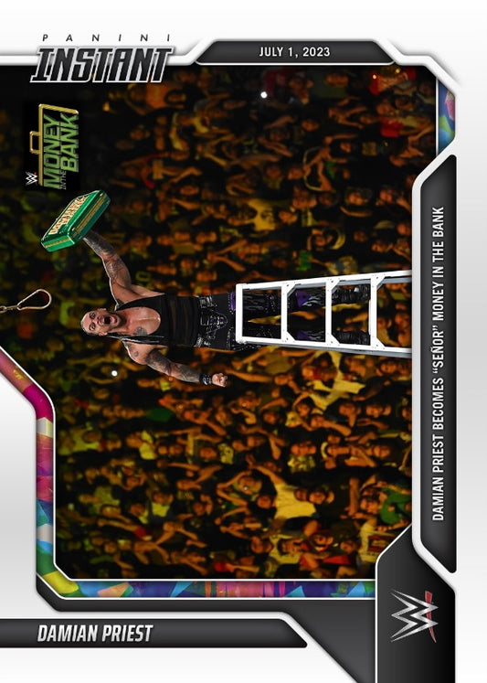 Damian Priest – Damian Priest Becomes “Señor” Money in the Bank trading card PW Catalog