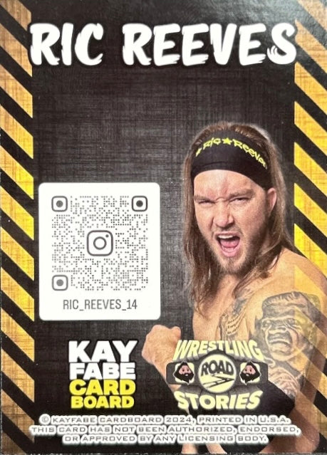 RIC Reeves trading card PW Catalog