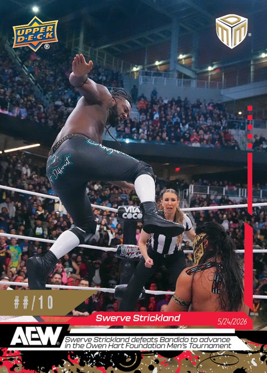 Swerve Strickland – Swerve Strickland Defeats Bandido to Advance in the Owen Hart Foundation Men’s Tournament