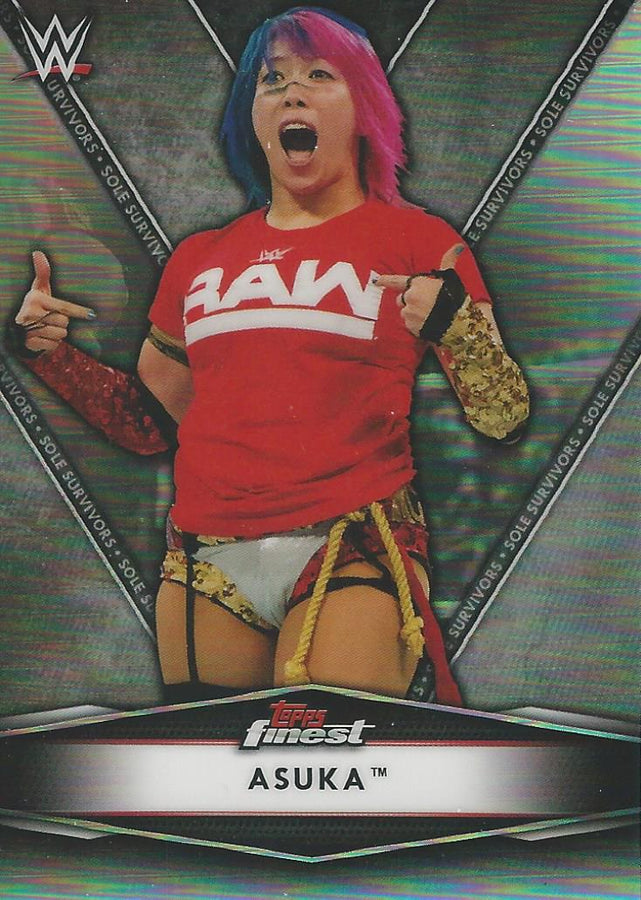 WWE Topps Finest 2021 Asuka SS-8 trading card PW Catalog