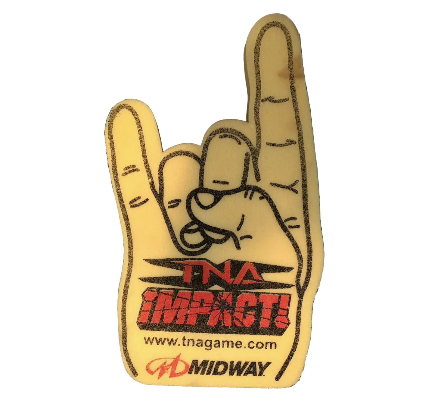 TNA Impact Midway game Foam Hand from the UK Foam PWcatalog