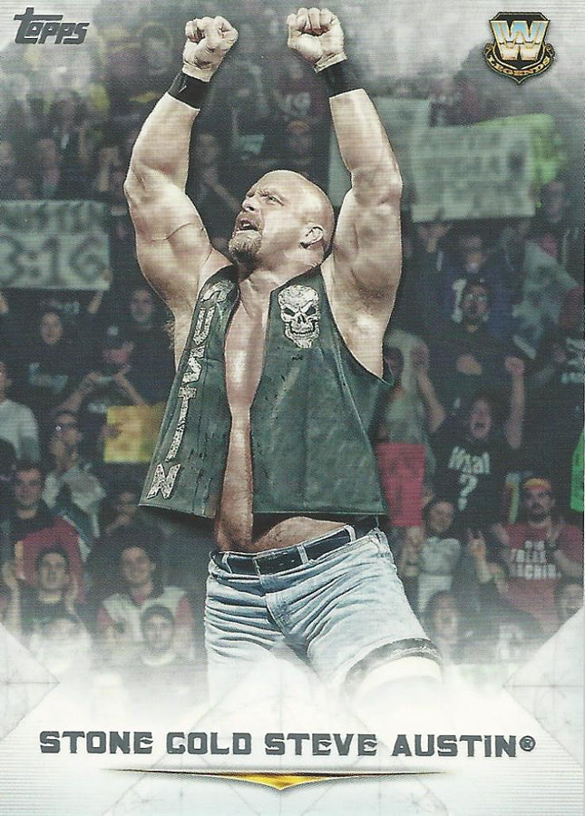 WWE Topps Undisputed 2020 Stone Cold Steve Austin #90