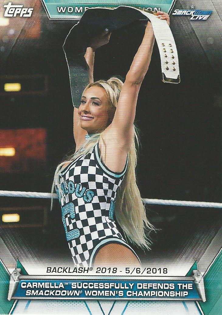 WWE Topps Women Division 2019 Carmella #71