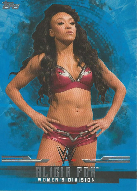 WWE Topps Undisputed 2017 Alicia Fox W2