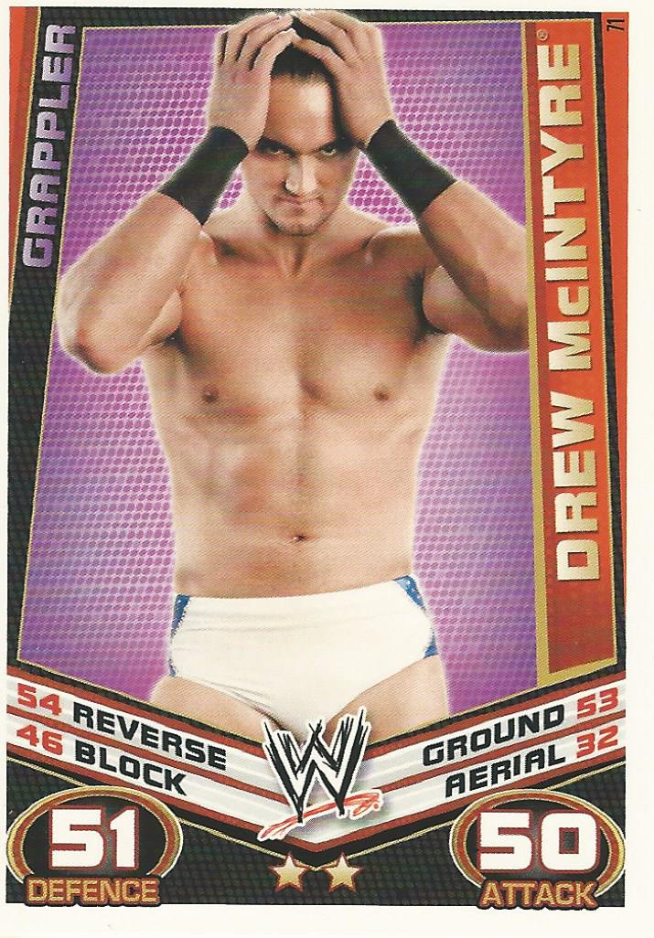 WWE Topps Slam Attax Rebellion 2012 Drew McIntyre #71