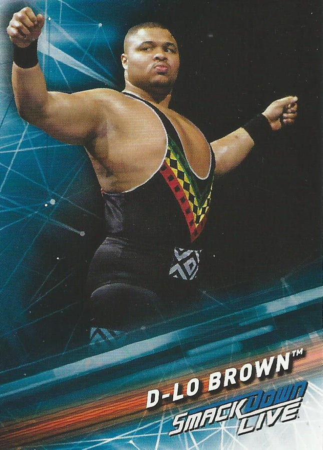 WWE Topps Smackdown 2019 D-Lo Brown #71