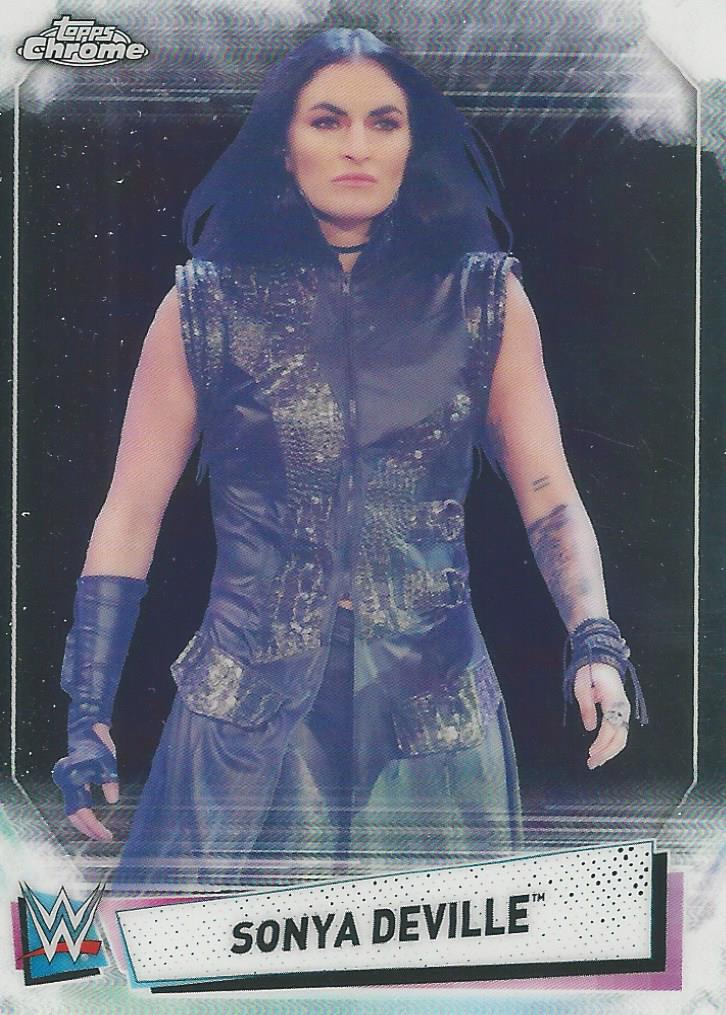 WWE Topps Chrome 2021 Sonya Deville #71