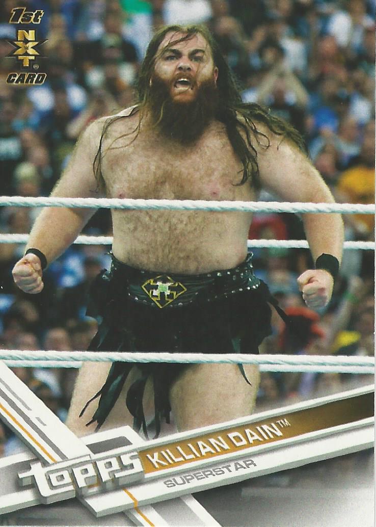 WWE Topps Then Now Forever 2017 Killian Dain #172