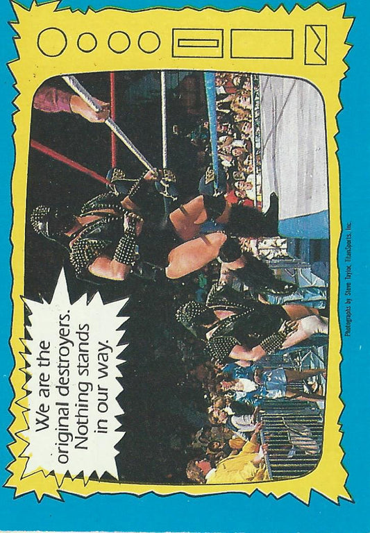 Topps WWF Wrestling Cards 1987 Demolition #71