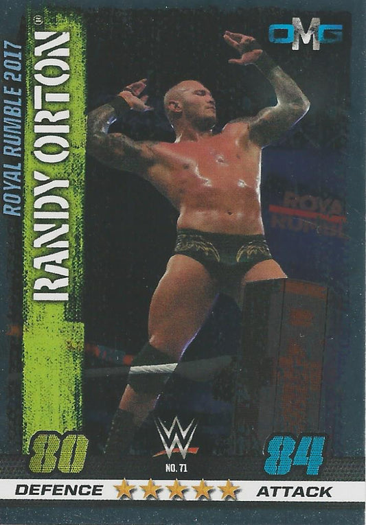 WWE Topps Slam Attax 10th Edition 2017 Randy Orton #71