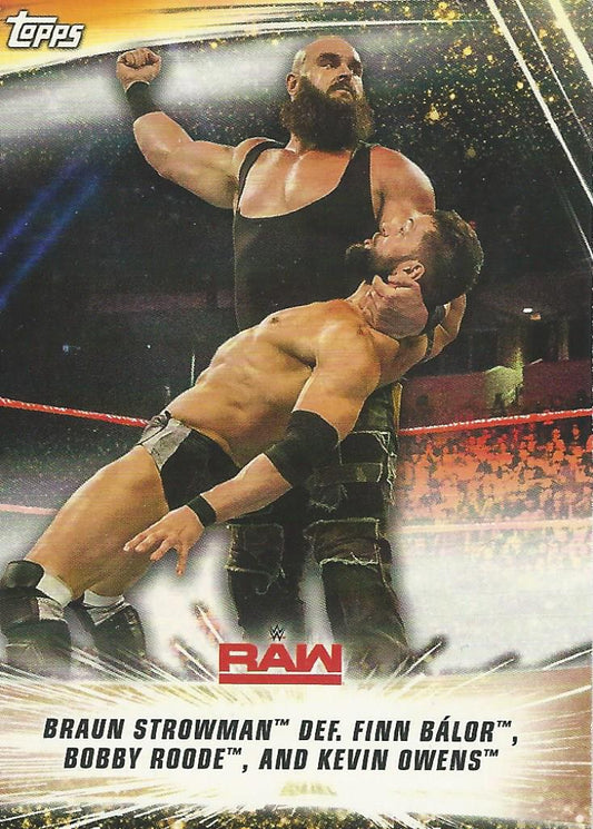 WWE Topps Summerslam 2019 Braun Strowman #71