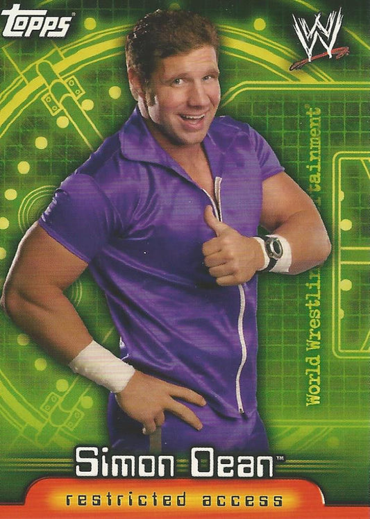 WWE Topps Insider 2006 Simon Dean #71