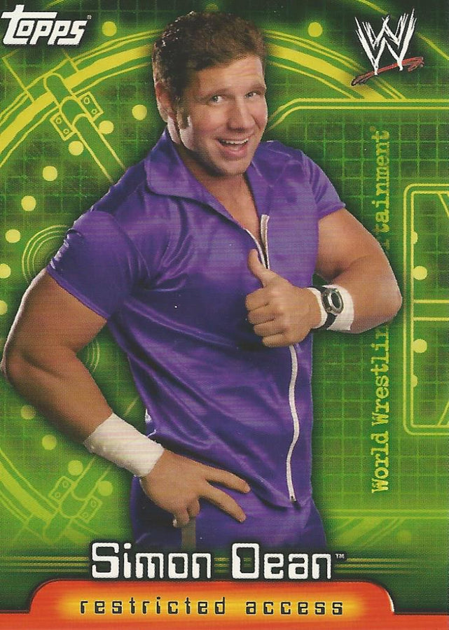 WWE Topps Insider 2006 Simon Dean #71