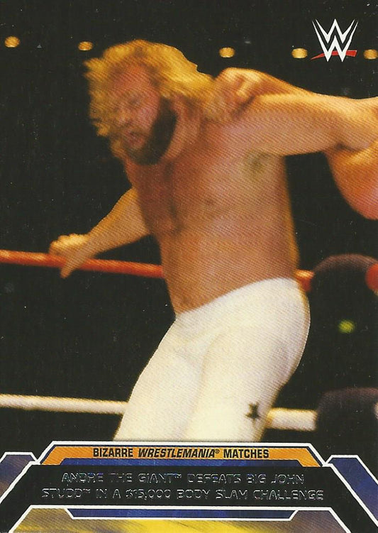 WWE Topps Road to Wrestlemania 2015 Big John Studd 1 of 10 trading card PW Catalog