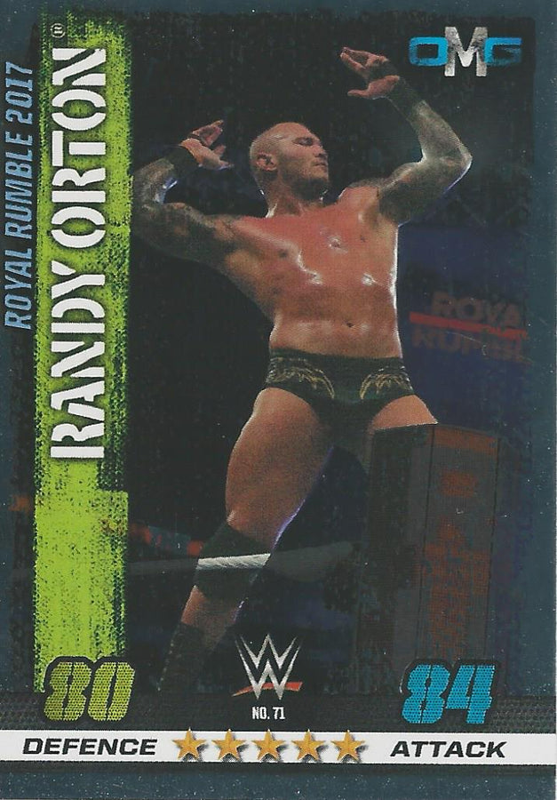 WWE Topps Slam Attax 10th Edition 2017 Randy Orton #71