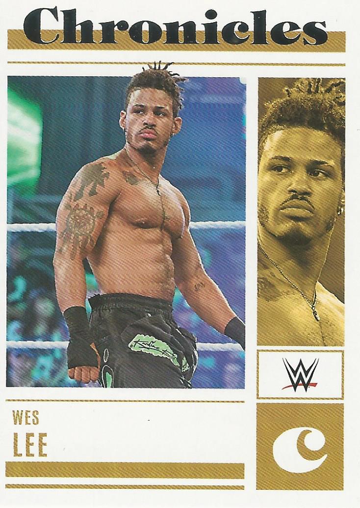 WWE Panini Chronicles 2023 Wes Lee #71