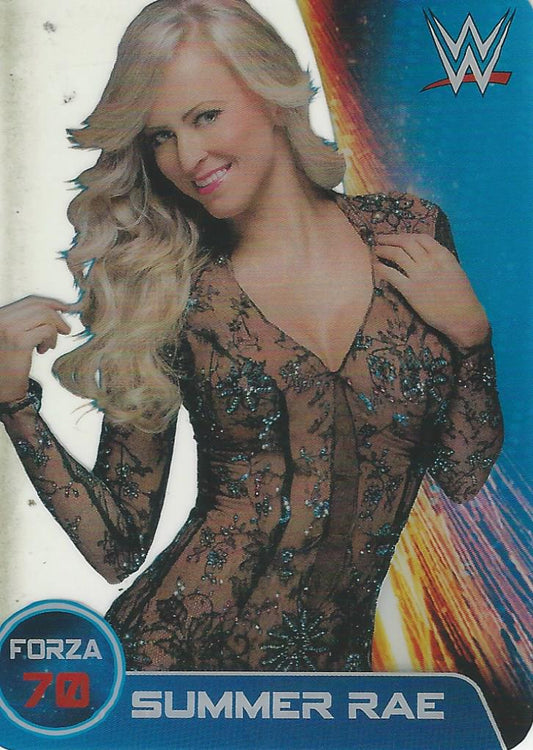 WWE Edibas Lamincards 2014 Summer Rae #71