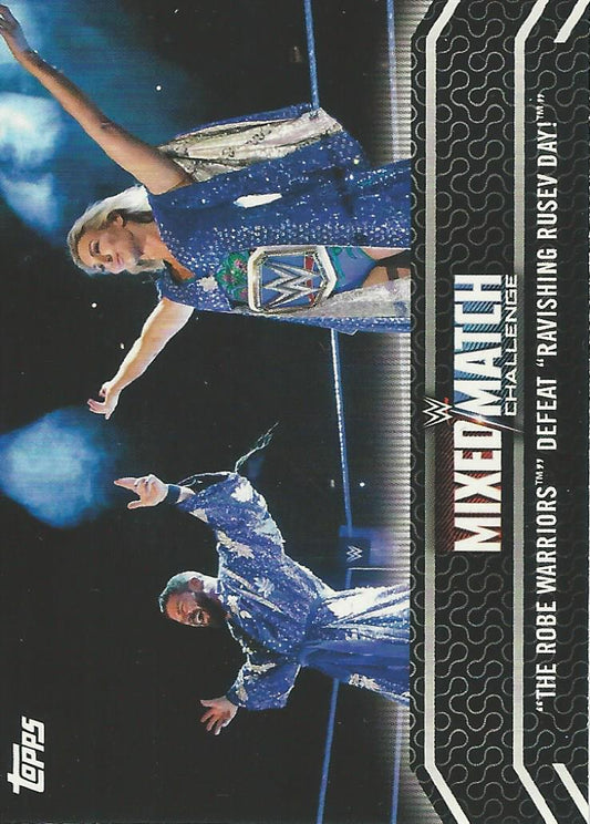 WWE Topps Women Division 2018 Charlotte Flair and Bobby Roode MM-21 trading card PW Catalog