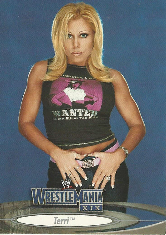 WWE Fleer Wrestlemania XIX 2003 Terri Runnels #71