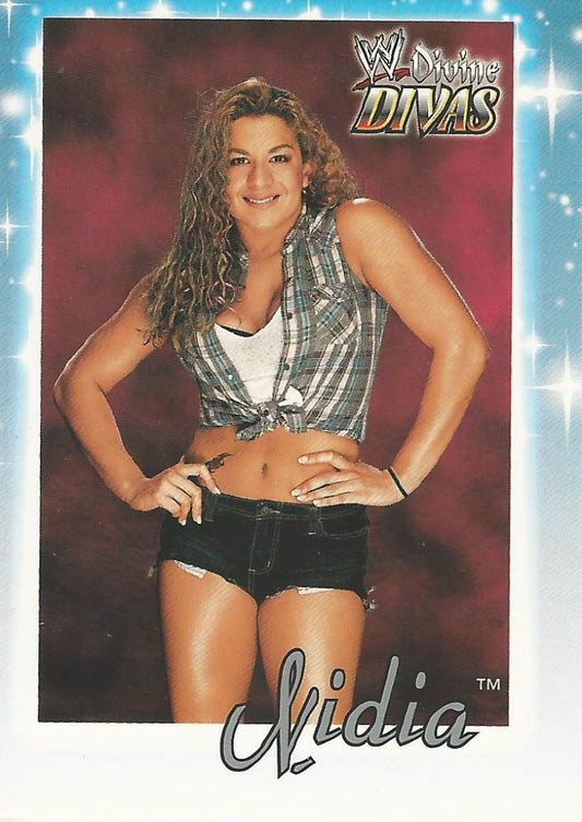 WWE Fleer Divine Divas 2003 Nidia #71